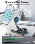 3 в 1 безжична зарядна станция за Samsung смартфони, часовници и слушалки, снимка 2