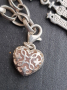 сребърна гривна Thomas sabo Charm club със 7 талисманчета , снимка 10