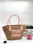 плажни чанти miu miu 43х21см, снимка 6