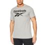 Мъжка тениска reebok identity big logo tee grey, снимка 1