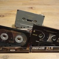 Лот Maxell XLII 90 хромни аудио касети, първи запис,Metallica,Led Zeppelin, Uriah Heep, Doors, Rock, снимка 2 - Аудио касети - 45375737