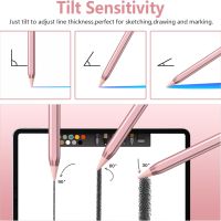 KBCASE стилус писалка за Apple iPad 2018-2023 с чувствителност към накланяне, 5 накрайника, снимка 5 - Друга електроника - 45418803