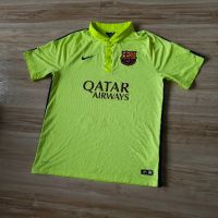 Оригинална мъжка тениска Nike Dri-Fit x F.C. Barcelona / Season 14-15 (Third), снимка 2 - Тениски - 45335377