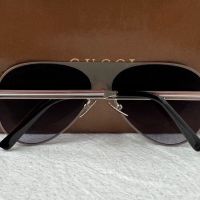 Gucci 2024 мъжки дамски унисекс слънчеви очила авиатор 5 цвята, снимка 12 - Слънчеви и диоптрични очила - 45521172