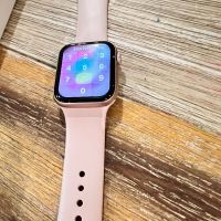 Apple Watch Series 6, pink, 44 mm, снимка 5 - Смарт гривни - 45178346