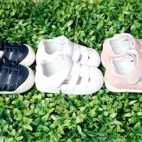 №19-24, Тъмно-сини бебешки сандалки от Естествена кожа на Бабъл Кидс, снимка 8 - Детски сандали и чехли - 45528345