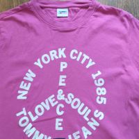 Tommy Hilfiger Positivitees - страхотна дамска тениска L, снимка 3 - Тениски - 45242114