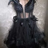 Бутикова бална рокля Л/ХЛ размер , снимка 4 - Рокли - 45147509