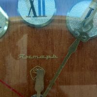 Vintage кварцов часовник Янтар . , снимка 6 - Стенни часовници - 45686732