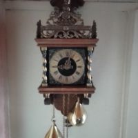 стенен часовник холандски, снимка 1 - Стенни часовници - 45427827