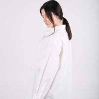 Дамска Риза Classic - Бяла, снимка 2 - Ризи - 45200656