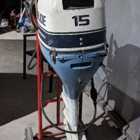 Продавам Evinrude 15hp извън бордови двигател , снимка 3 - Воден транспорт - 45125784