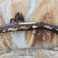Стара кремъчна пушка, снимка 5 - Антикварни и старинни предмети - 45668248
