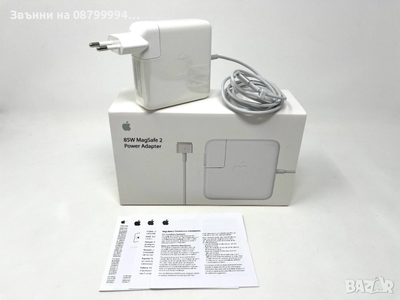   Оригинално зарядно за MacBook Air, Pro MagSafe 12 60W и 85W Макбук, снимка 1