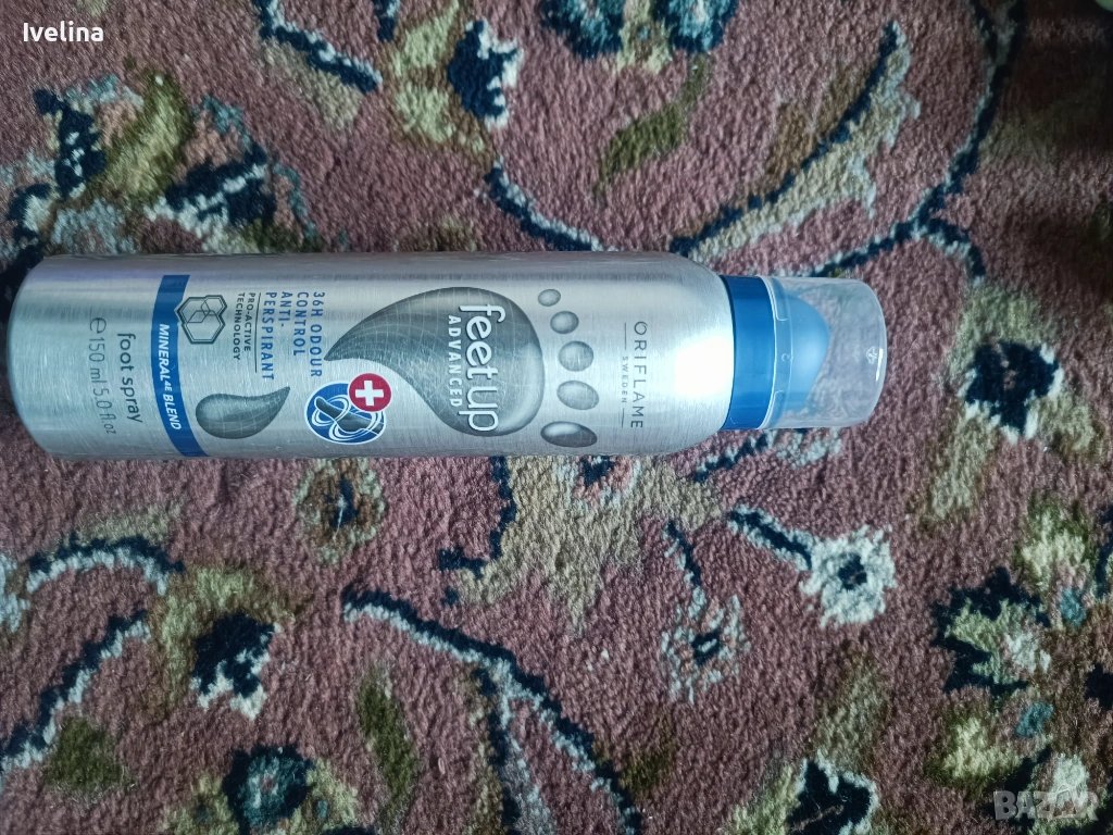 Спрей за крака против изпотяване и 36ч контрол на неприятни миризми Feet up expert , снимка 1