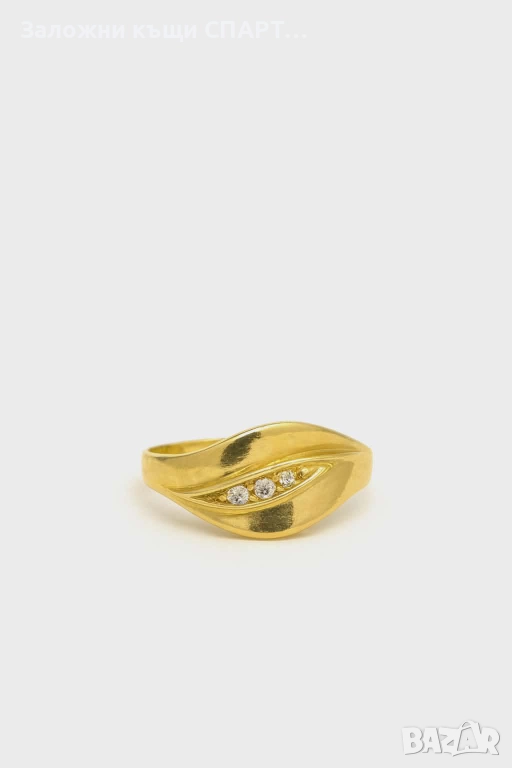 Златен пръстен  Грамаж: 1.91гр. , снимка 1