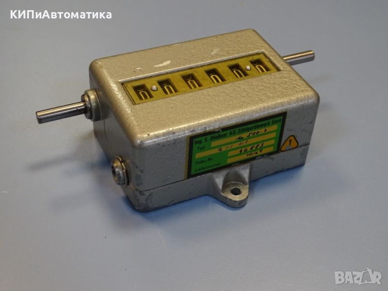 механичен брояч Ing.E.DieBner KG M500.2(R1:1)mechanical counter, снимка 1