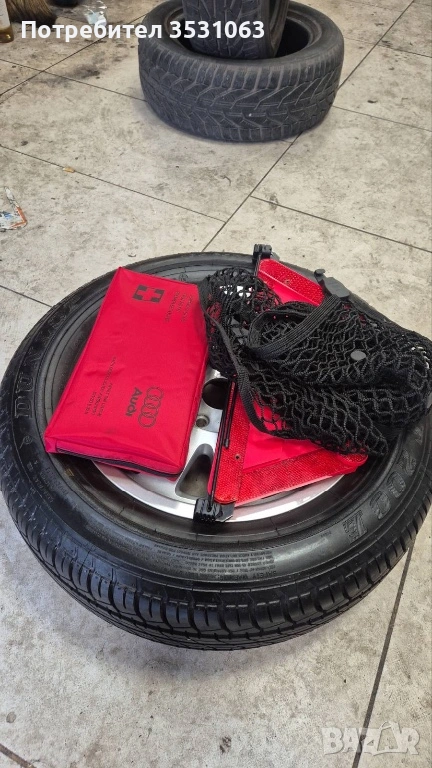 Комплект за Audi A4 (резервна гума) , снимка 1