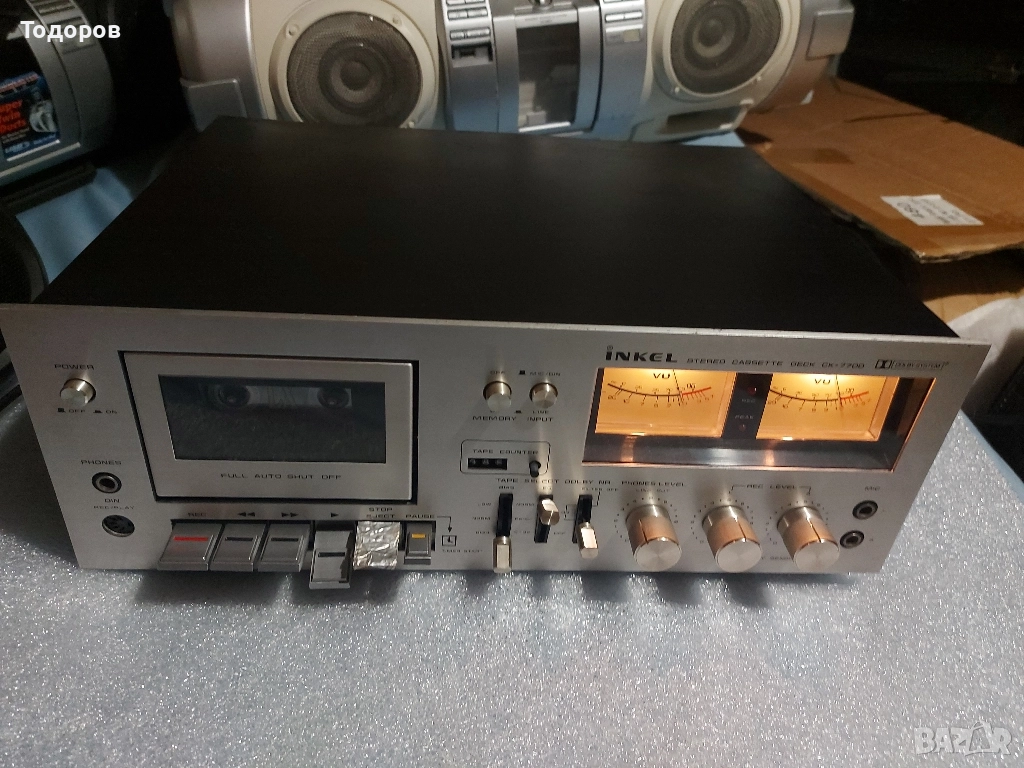 Inkel CK-7700 Vintage Stereo Cassette Deck , снимка 1
