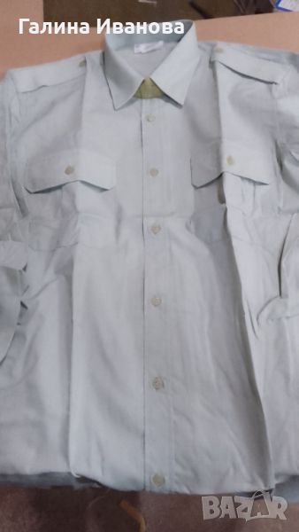 Мъжка риза с пагони , снимка 1