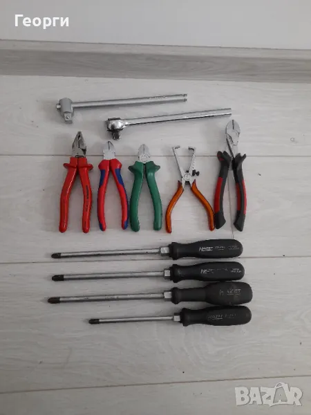 Knipex, STAHLWILLE, Facom, Hazet, Cimco клещи и тресчотка, снимка 1