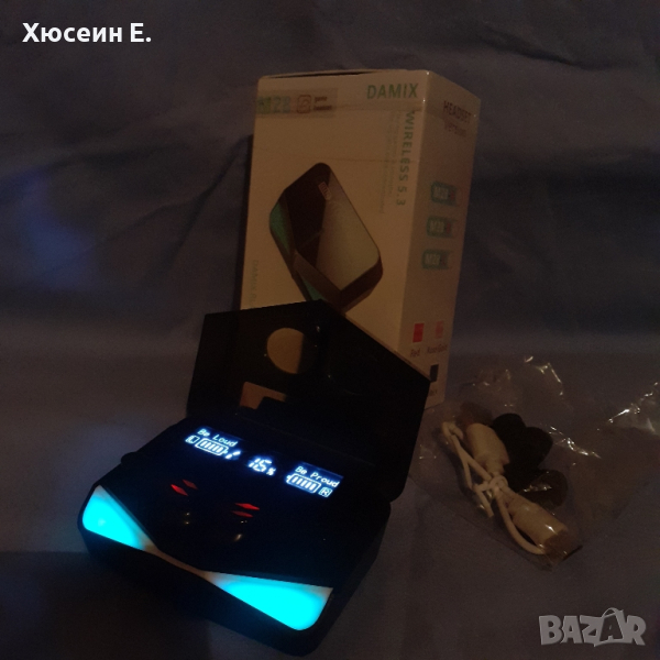 Безжични гейминг аудио слушалки M28 Game headset, снимка 1
