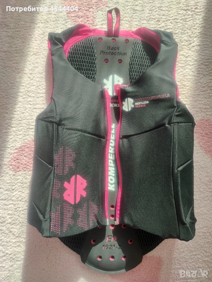 Детска предпазна жилетка за езда Komperdell Rookie Vest , снимка 1