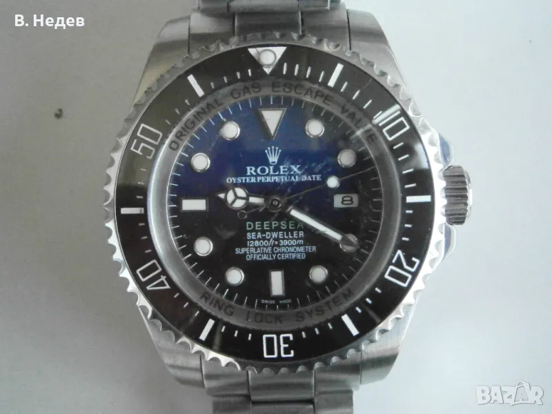 ROLEX, Deepsea, Seadweller (морски обитател), diver, 44mm, масивен часовник!, снимка 1