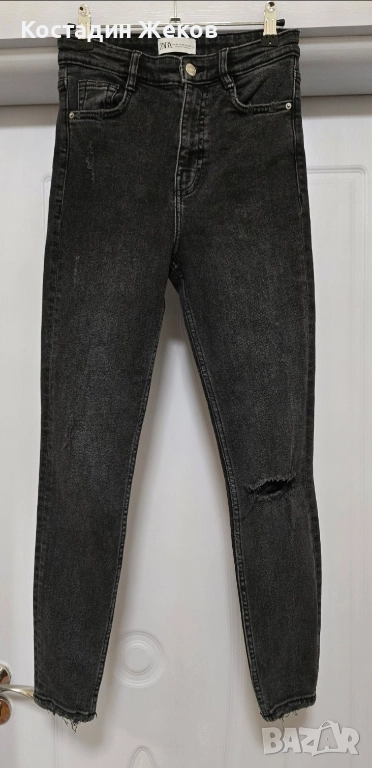 Дамски оригинални дънки. Като нови. ZARA , снимка 1
