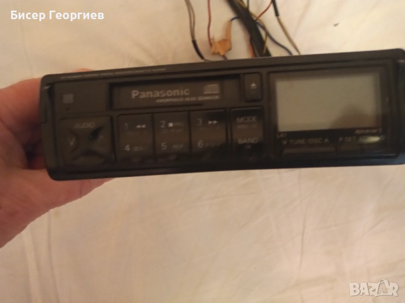 Авторадиокасетофон  PANASONIK  CQ-L41EG, снимка 1