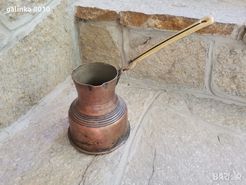 Старо медно джезве, снимка 1