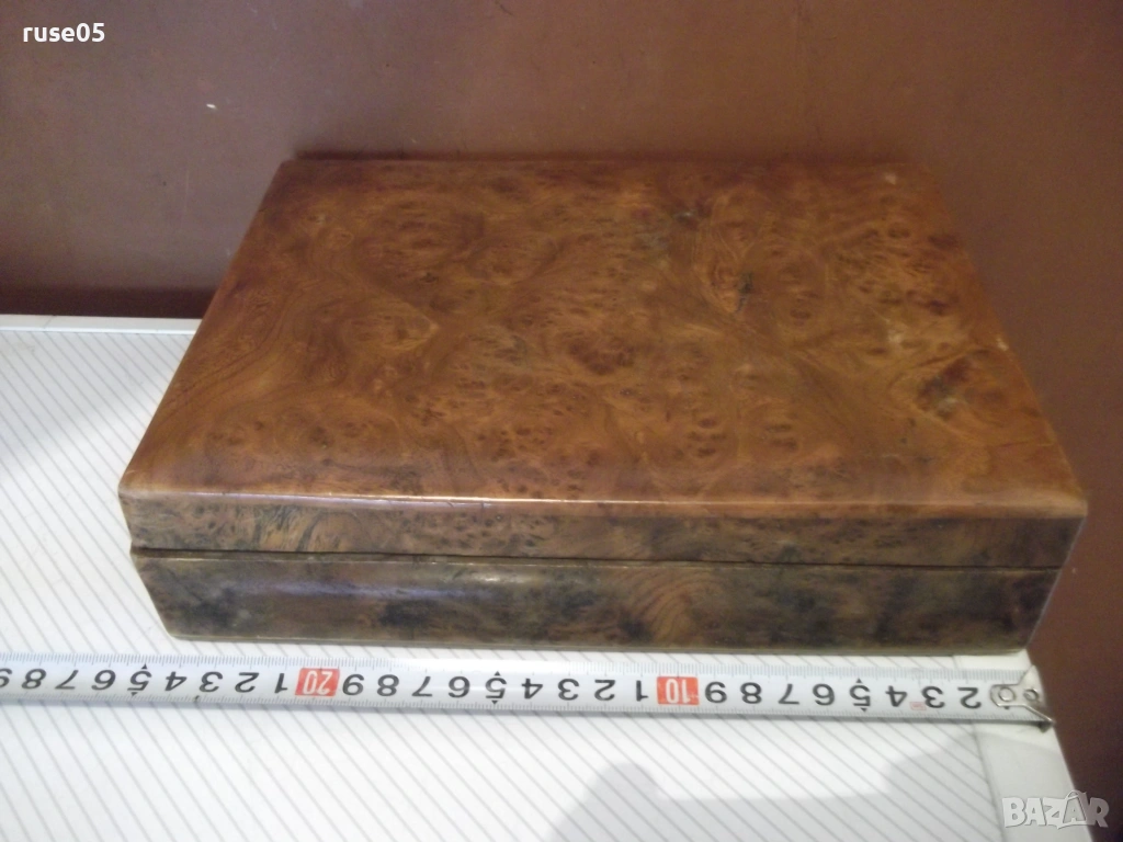 Кутия стара правоъгълна, снимка 1