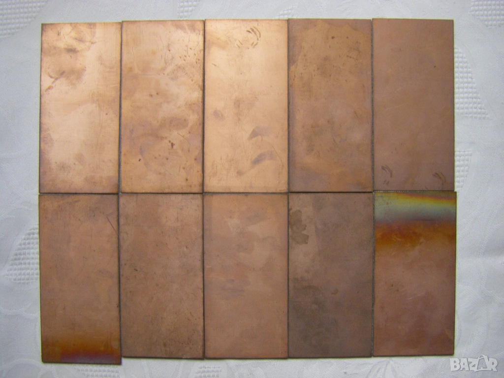 Парчета едностранно фолиран стъклотекстолит с дебелина 1.5мм, снимка 1