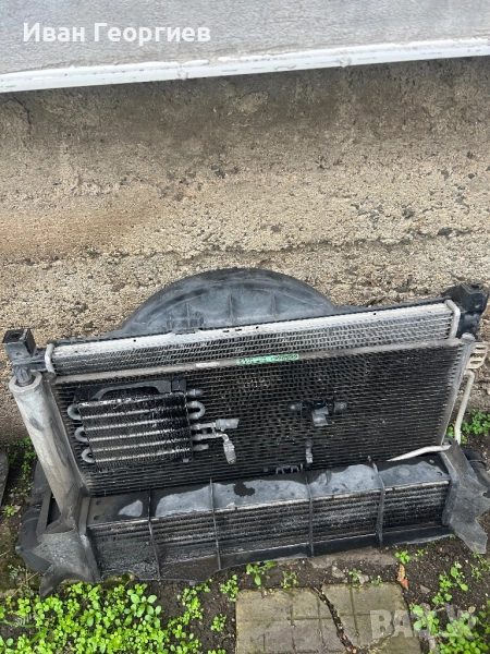 Продавам воден радиатор с интеркулер, снимка 1