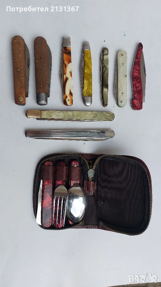 петко денев,сърп и чук,буковец,ножка,нож, снимка 1