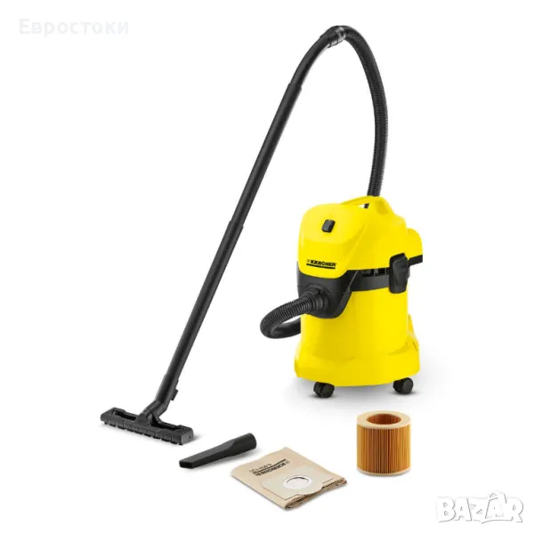 Прахосмукачка Karcher WD 3. За сухо и мокро почистване, снимка 1