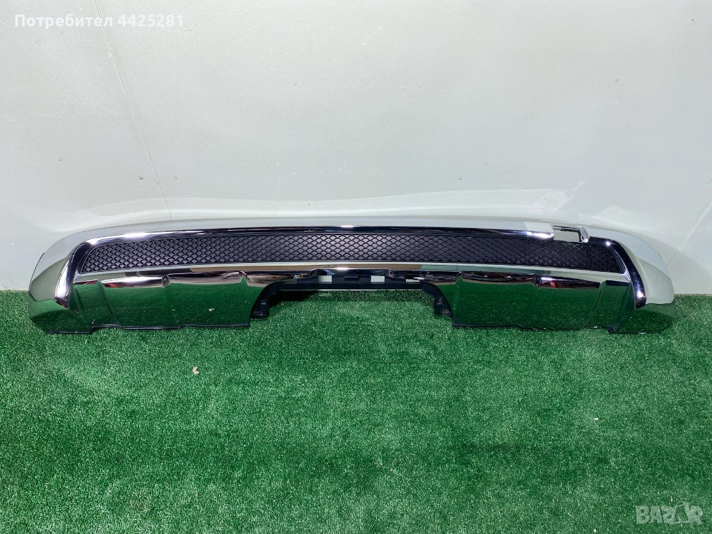 дифузьор задна броня Mercedes ML 166 AMG 2011-2015 #1034V. A1668858825, снимка 1