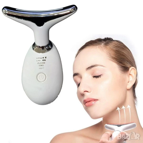 Уред за премахване на бръчки и грижа за зоната на шията, EVO FACTORY®, лифтинг, против бръчки, снимка 1