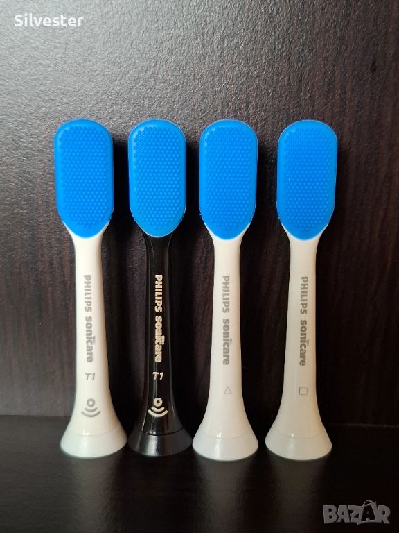 Резервни Глави/Накрайници за почистване на езика Philips Sonicare W, TongueCare+, снимка 1