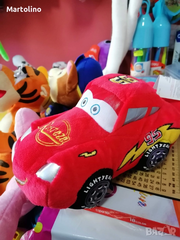 Нова плюшена играчка кола Макуин , снимка 1