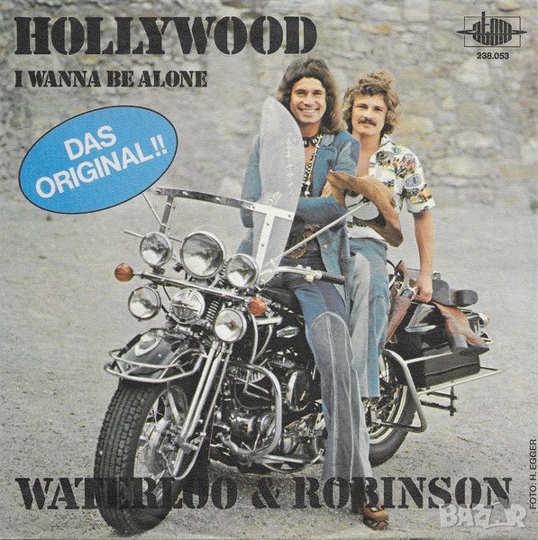 Грамофонни плочи Waterloo & Robinson – Hollywood 7" сингъл, снимка 1