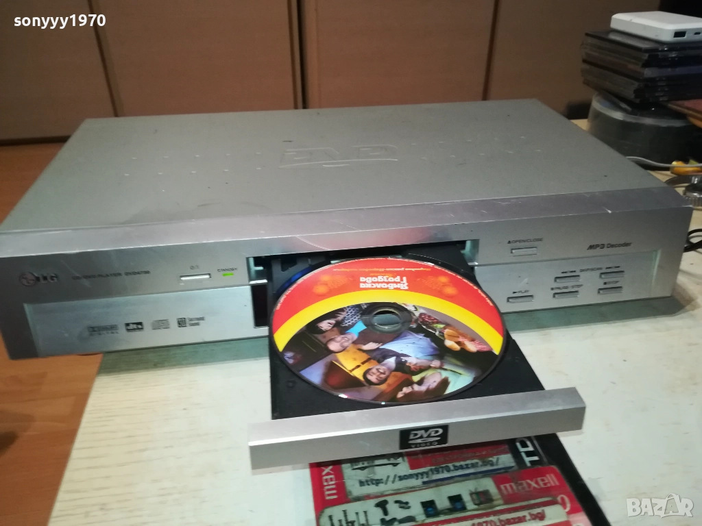 LG DVD 4730 DVD PLAYER MP3-ВНОС GERMANY 1811251150LCHERY2, снимка 1