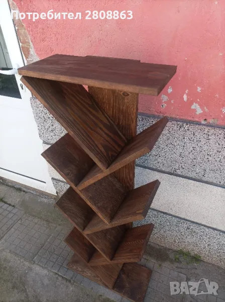 Рафт за книги , библиотека етажерката , снимка 1