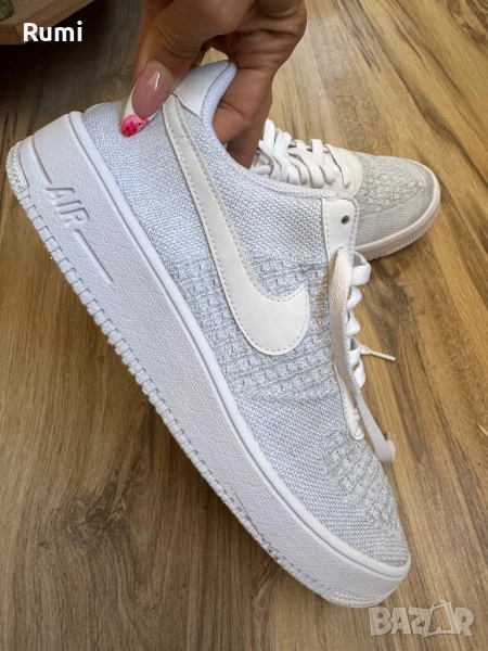 Оригинални олекотени кецове Nike Air Force 1 Flyknit 2.0! 44,5 н, снимка 1