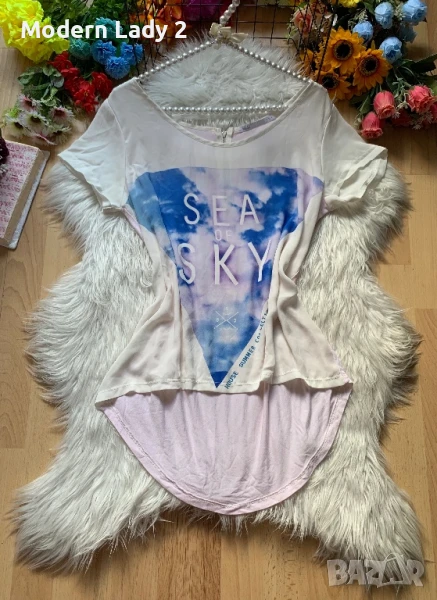 Бяла тениска, снимка 1