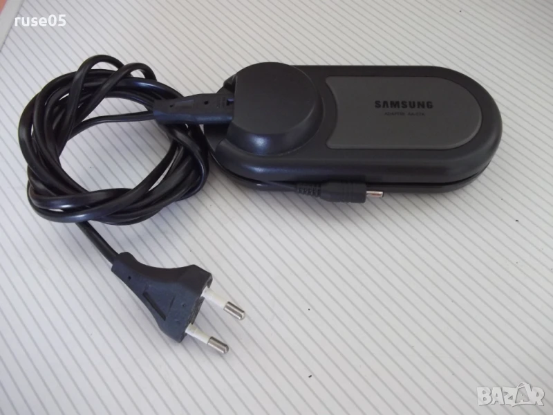 Адаптер "SAMSUNG - AA-E7A" захранващ за видеокамери работещ, снимка 1