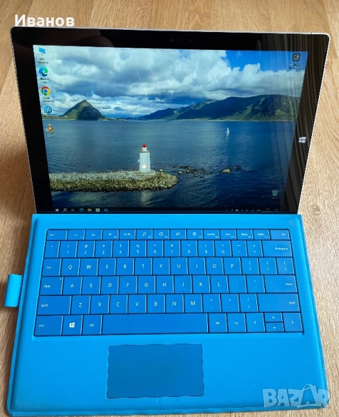 Microsoft Surface Pro 3 1631 2-1 таблет/лаптоп /i5/4GB RAM/128GB SSD, снимка 1