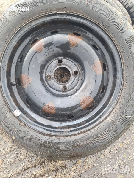 Метална Джанта 15ка За Моделите На Renault Dacia Nissan 6J ET50 4x100 Централен Отвор 60.1, снимка 1