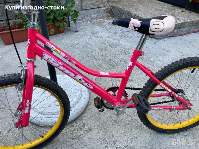 Детско розово колело - Бимбо, снимка 1