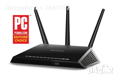 Netgear R7000 WI-FI 5Ghz AC1900 router мощен рутер USB 3.0 NAS и VPN сървър, снимка 1